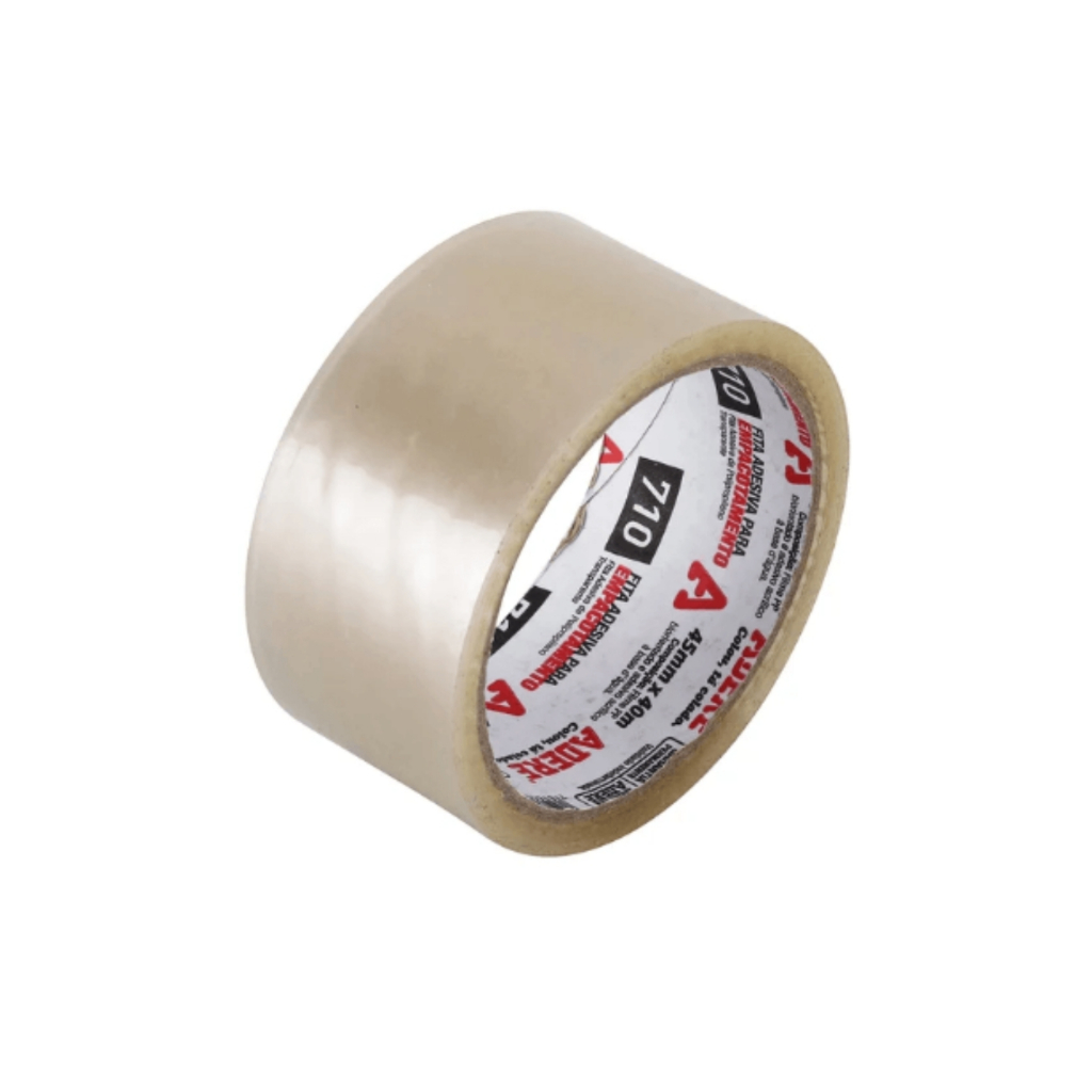 Fita De Empacotamento 710 Transparente 45mm X 40m - Adere em Oferta na Shopee