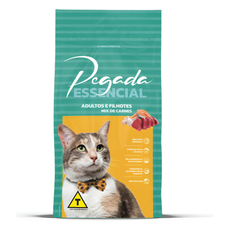 Ração Premium Gato Pegada Essencial Adulto/filhotes 10.1 Kg em Oferta na Shopee