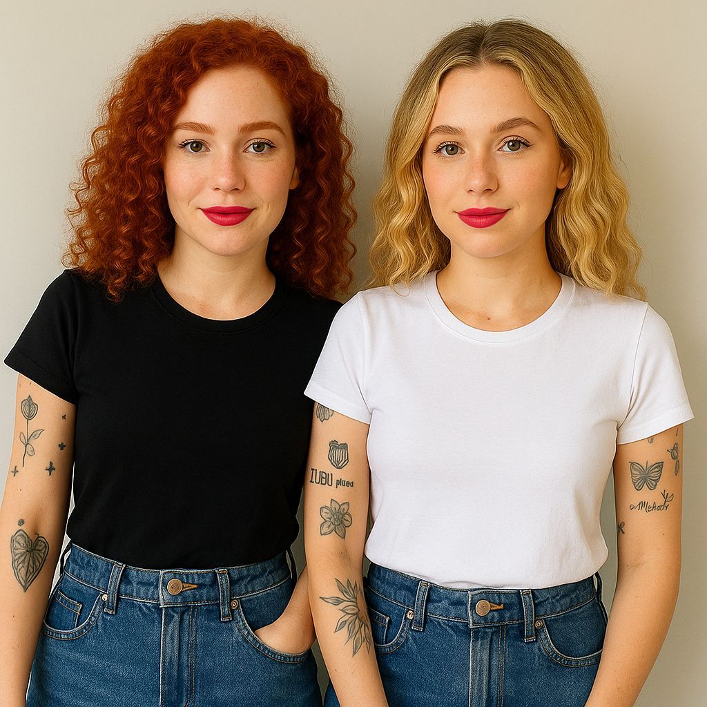 Baby Look Feminina 100% Algodão Premium - Camiseta Básica Lisa T-shirt Confortável em Oferta na Shopee