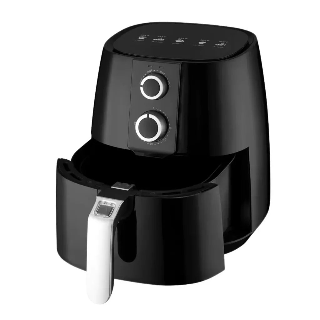 Fritadeira Air Fryer Eletrica 1550w 3,8 Litros Nk001 Preto