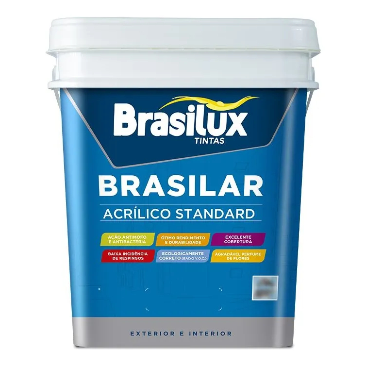 Brasilux Brasilar Acrílico Fosco Chocolate Quente 18L