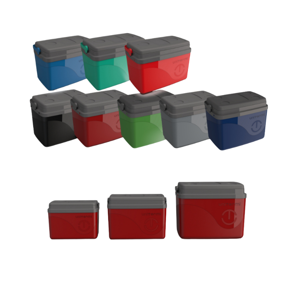 Caixa Térmica Cooler Tampa Bandeja 7,5L - 15L -  Praia Piscina Camping Pesca