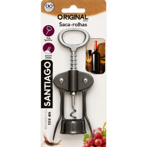 Saca Rolha Borboleta Inox Profissional para Cozinha em Oferta na Shopee