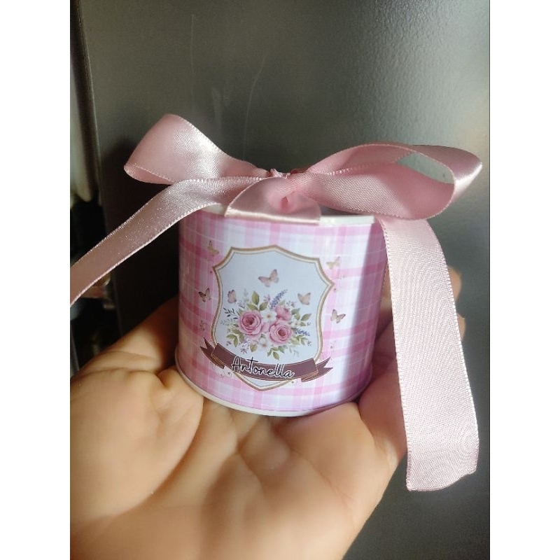 Tubolata Personalizada 5x6 cm • Lembrancinha Festa Infantil • Aniversário • Chá de Bebê • Brinde Personalizado
