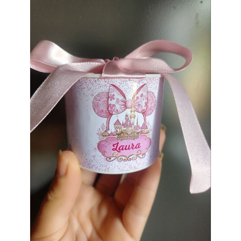 Tubolata Personalizada 5x6 cm • Lembrancinha Festa Infantil • Aniversário • Chá de Bebê • Brinde Personalizado
