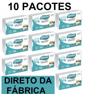 Papel Toalha Interfolhado Divino Branco Para Secar As Mãos 10.000 Folhas em Oferta na Shopee