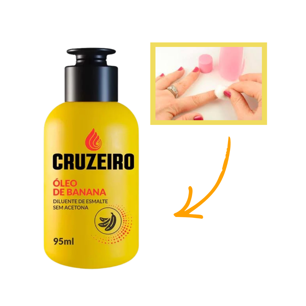 Óleo de banana cruzeiro 95ml