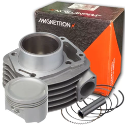 KIT CILINDRO PISTAO ANEL E JUNTA CG 160 BROS 15 A 23