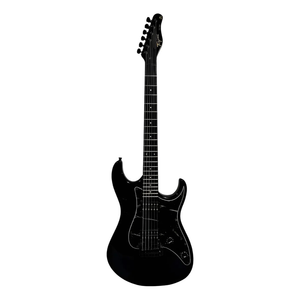 GUITARRA TAGIMA ESCALA ESCURA ESCUDO BK TG-525 BK