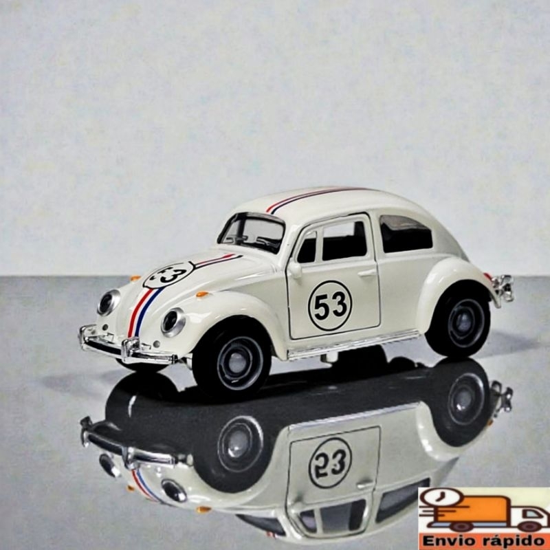 Miniatura de Ferro Fusca Herbie 53 Fricção Brinquedo Diecast Coleção em Oferta na Shopee