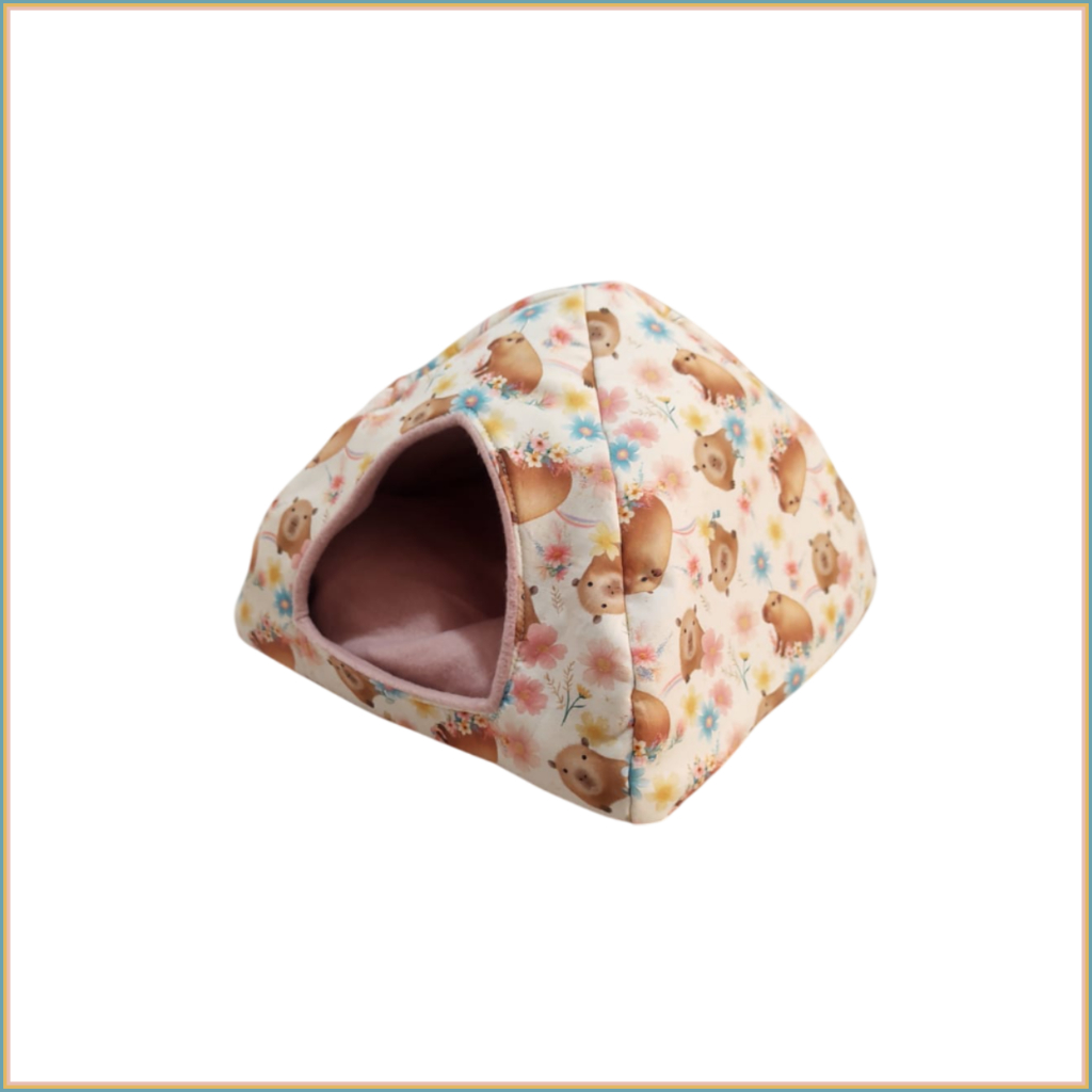 Toquinha Pet Cama Porco Da Índia Hamster Capivara
