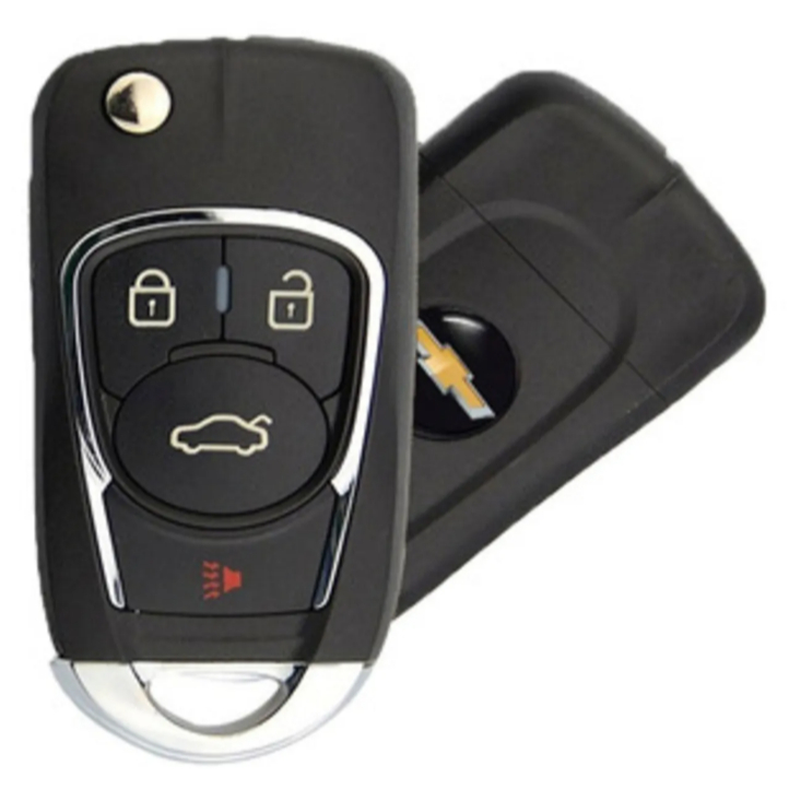 Chave Canivete GM 3 Botões Universal em Oferta na Shopee