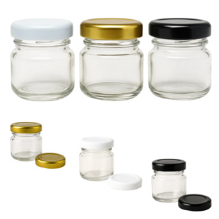 Potinhos de Vidro 40ml Mini Vela Lembrancinhas Artesanato Decoração com Tampas Metalicas em Oferta na Shopee