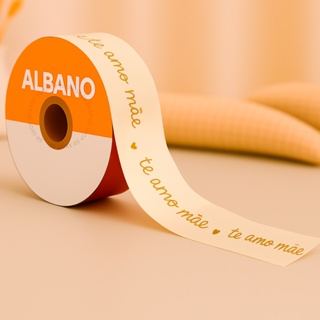 Fita Maxi Te Amo Mãe Barbante Com Ouro Albano 16mmx 50metros Laço Presente Decoração Embalagem Estampado em Oferta na Shopee