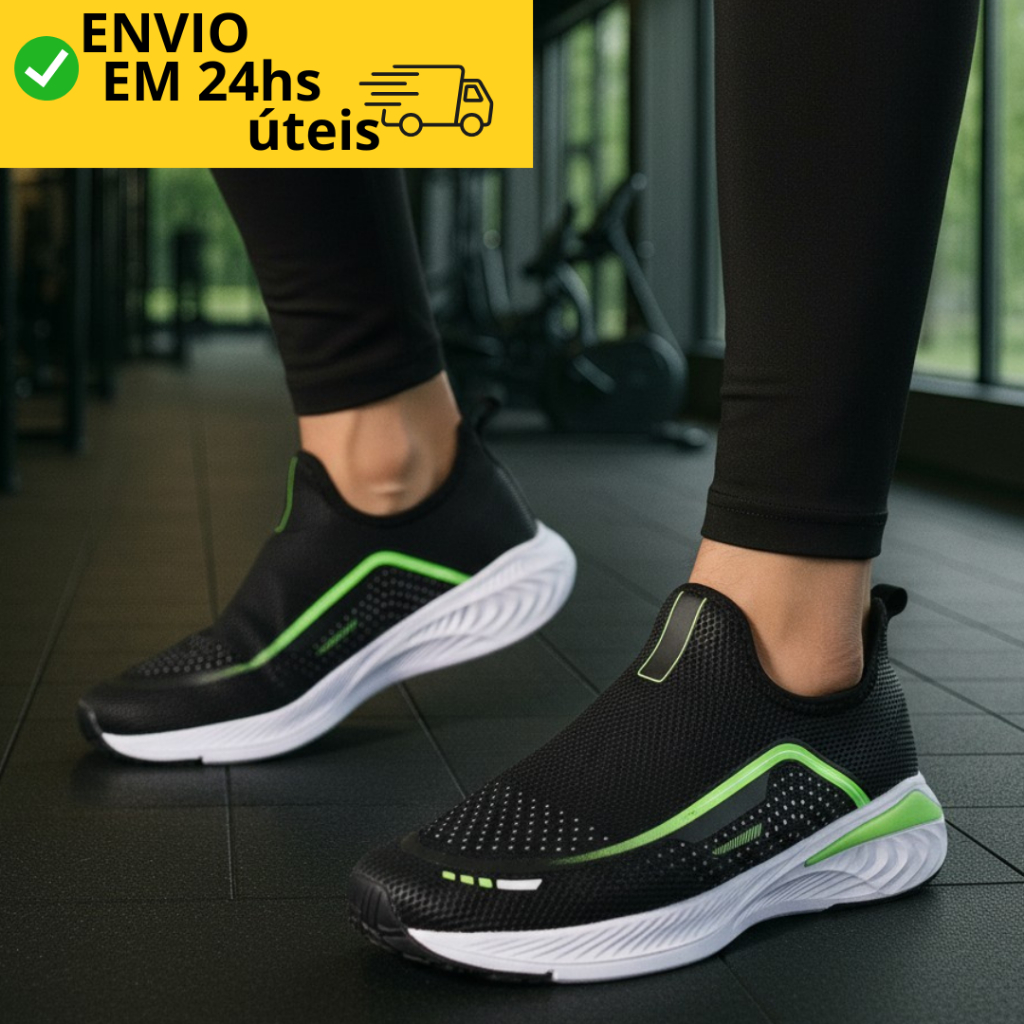 Tênis Esportivo Ultra Leve Conforto Extremo Malha Respirável Solado Super Macio Masculino e Feminino