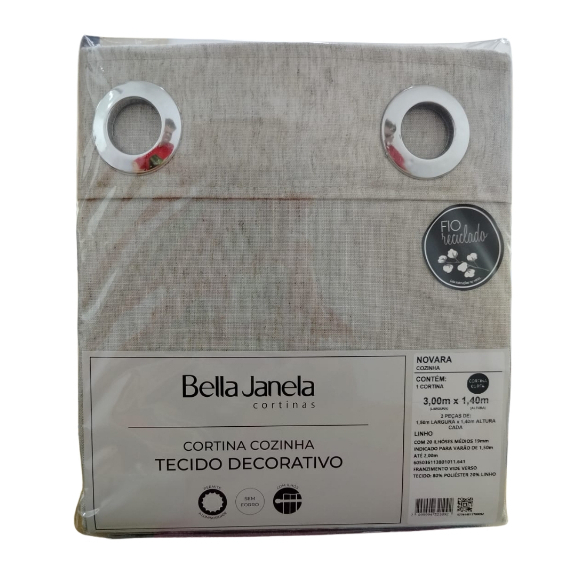 Cortina para Cozinha Bella Janela: Onde Comprar | BuscaProdutos