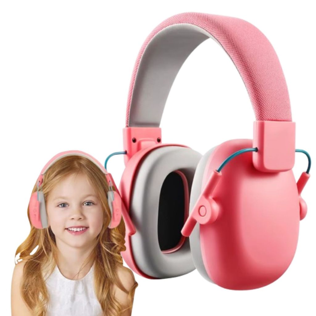 Fone Abafador Autista Espuma Macia Tdah Infantil Azul Rosa PRETO VERDE VERMELHO em Oferta na Shopee