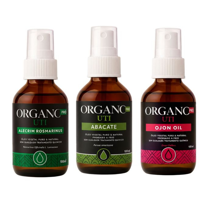 Kit Nutri Fusion – Alecrim, Abacate e Ojon – Óleos Vegetais 100% Naturais