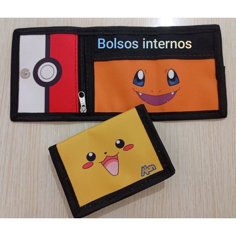 Carteira Pokémon em Oferta na Shopee