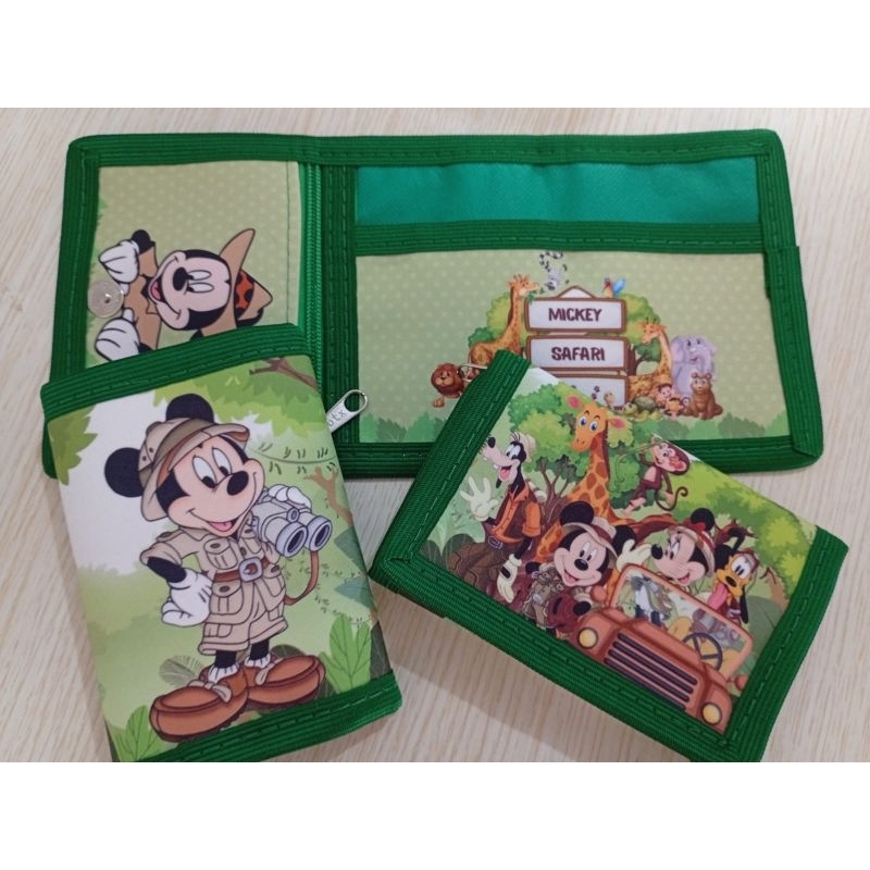 Carteira Mickey Safari