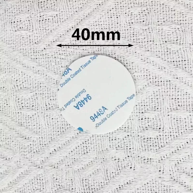 Fixadores Dupla Face Forte 3m 1,5mm - Redondos 40mm 10 Peças