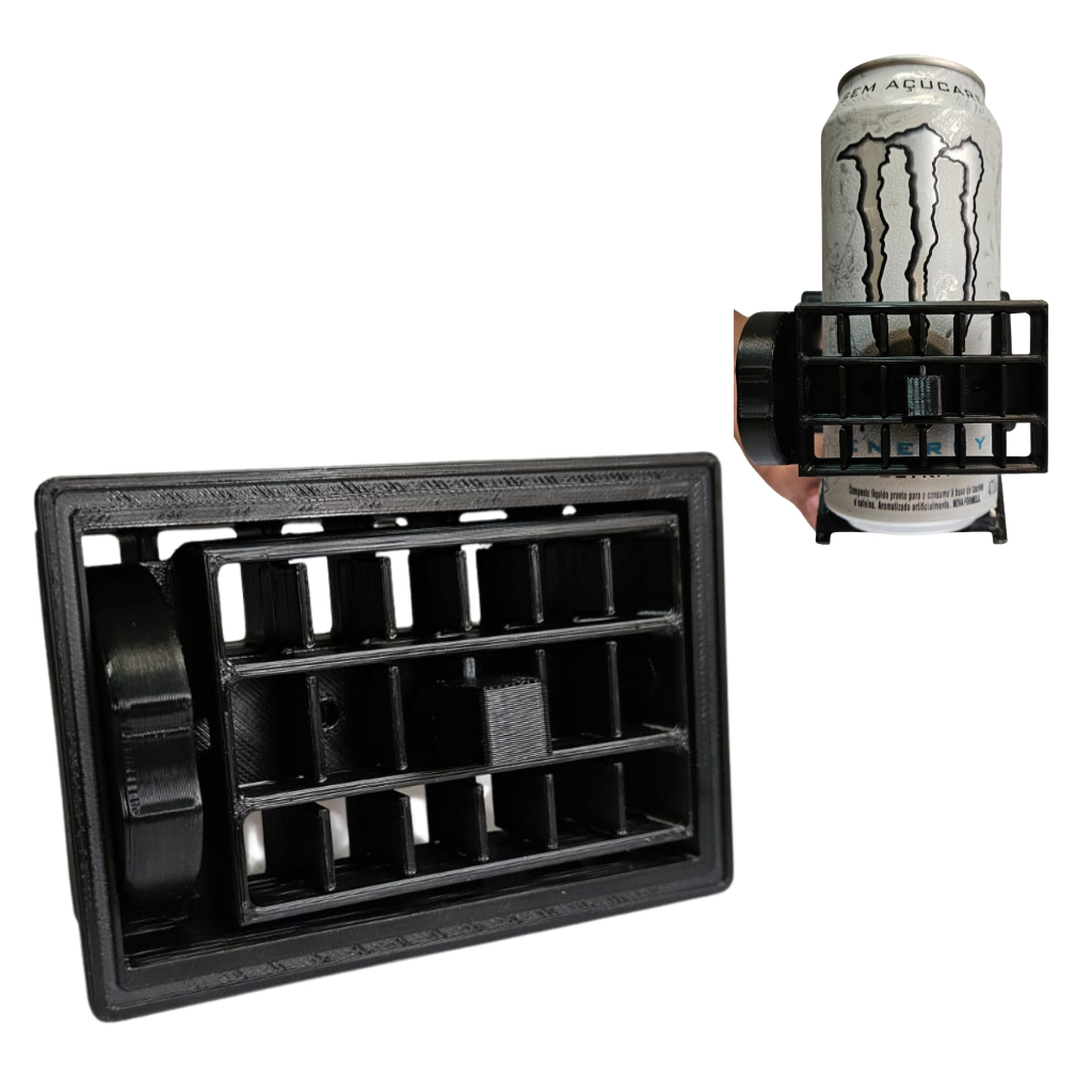 Moldura de Difusor de Ar com Porta Copos para Gol Quadrado Voyage Parati Saveiro Painel Satélite Painel CL Volkswagen