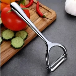 Descascador Jiaxi Aço Inox Premium para Batata Legumes e Frutas Profissional Peeler Resistente Fácil de Usar