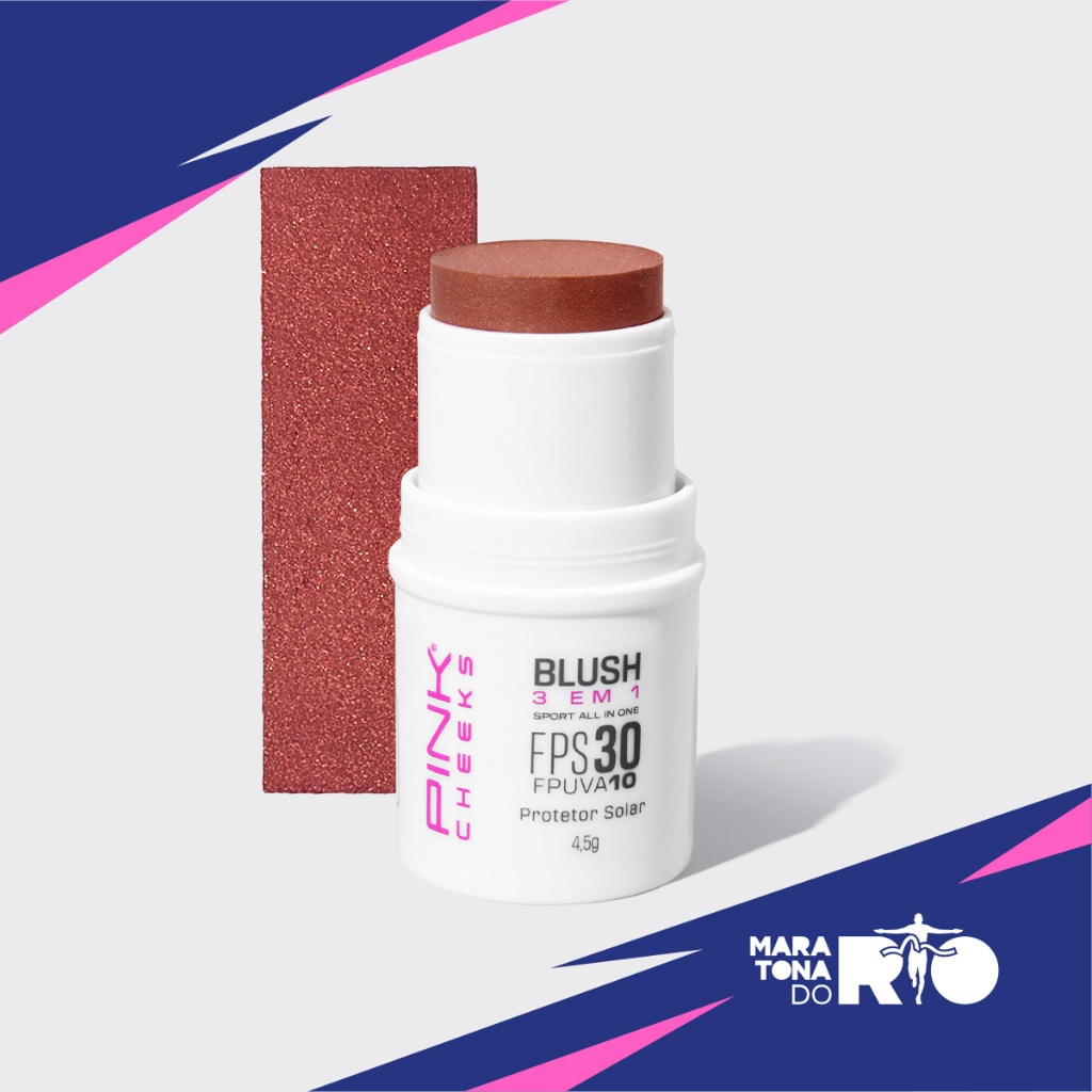 Blush All in One MDR FPS30 FPUVA10 4,5g - Bronze Carioca em Oferta na Shopee