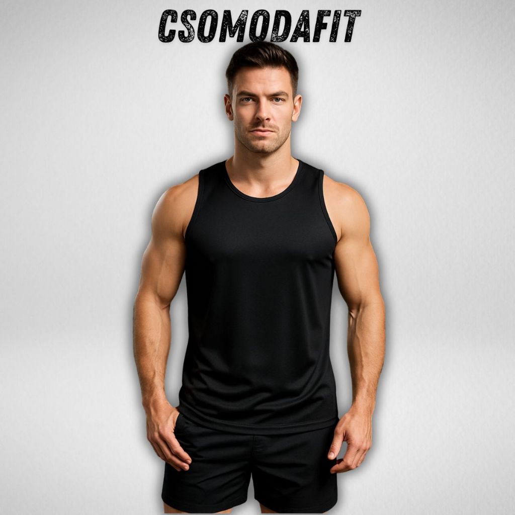 Regata Nadador Masculino Esportiva Academia Fitness Malha Fria