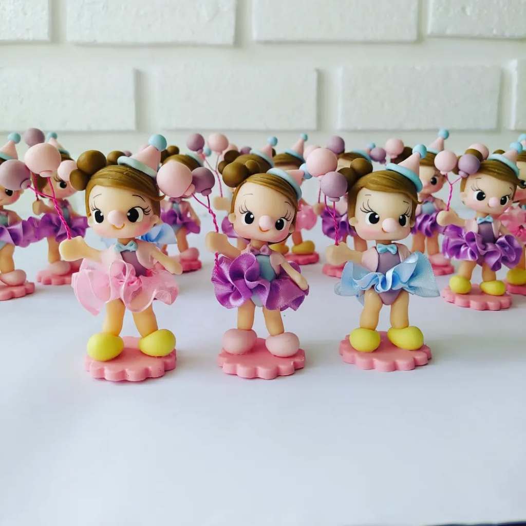 PALHACINHAS E ELEFANTINHAS PARA COLAR EM CAIXINHAS E LEMBRANCINHAS – APLIQUES PERSONALIZADOS CIRCO ROSA