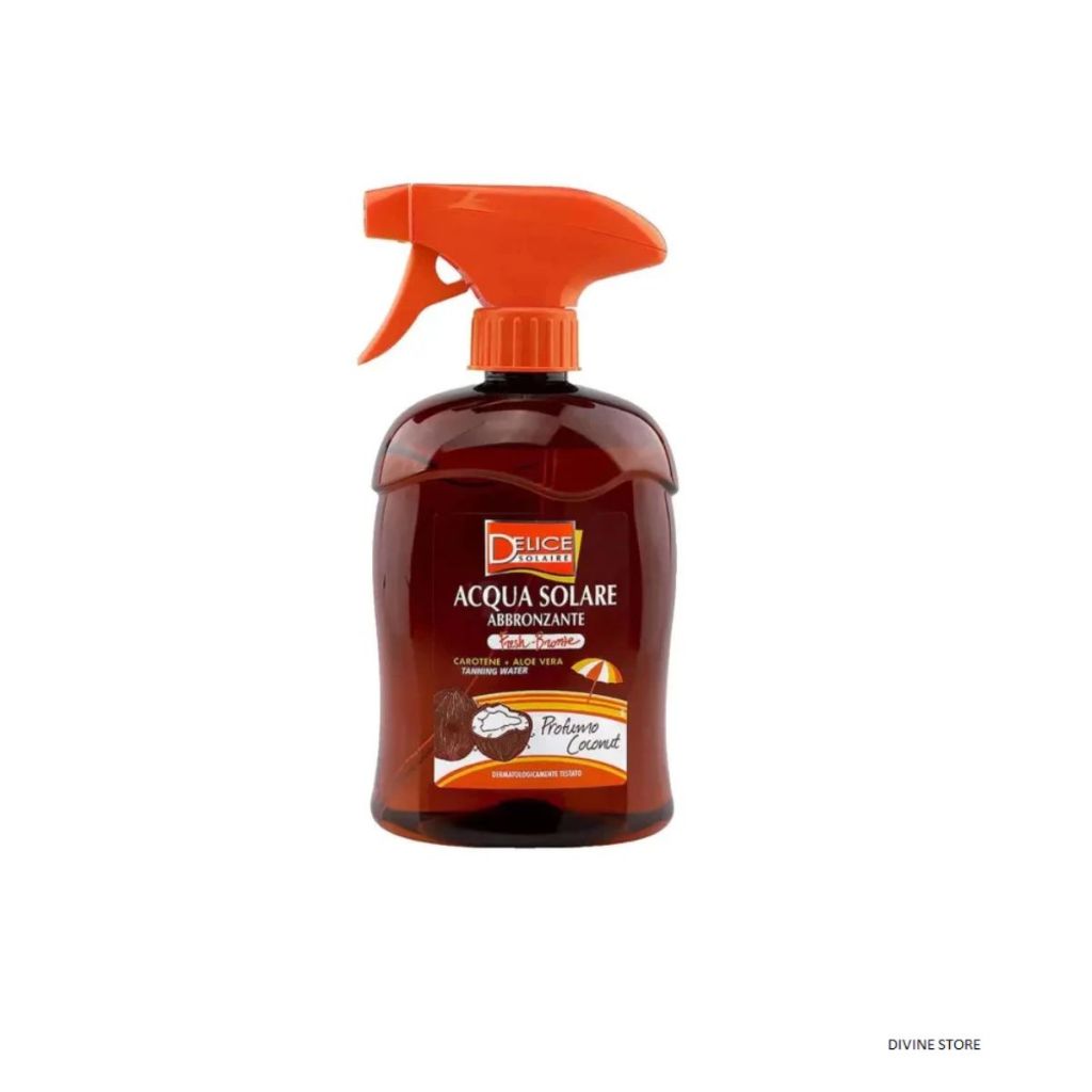 Água Bronzeadora Acqua Solare Delice Bronzeador Coconut (500ml)