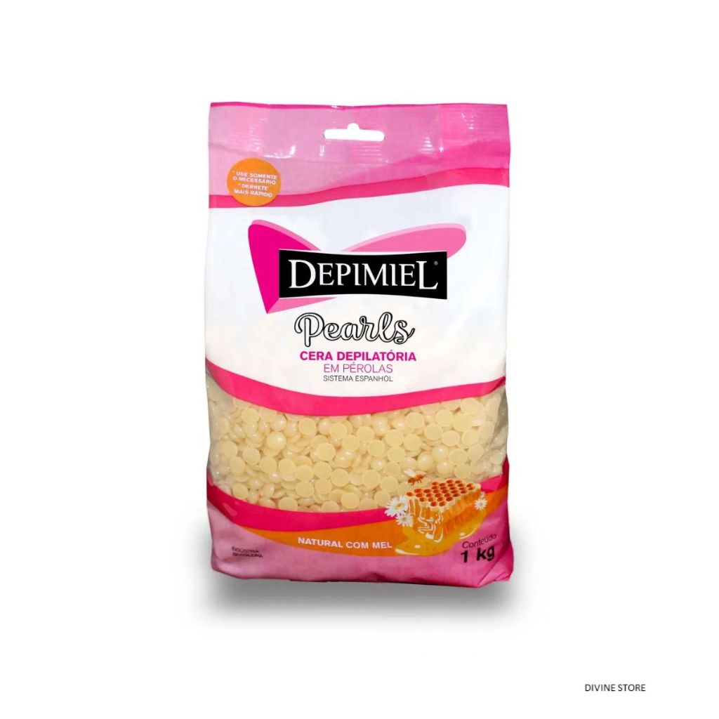 Cera Depilatória Depimiel 1KG em Oferta na Shopee