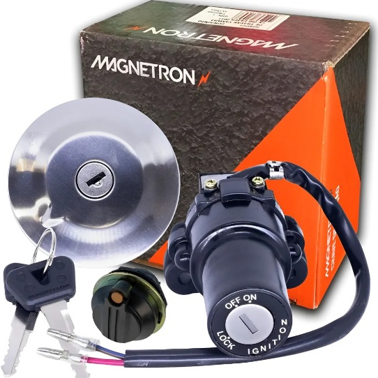 Kit Chave de Ignição Xtz 125 2006 2007 2008 (3 Peças) Magnetron em Oferta na Shopee