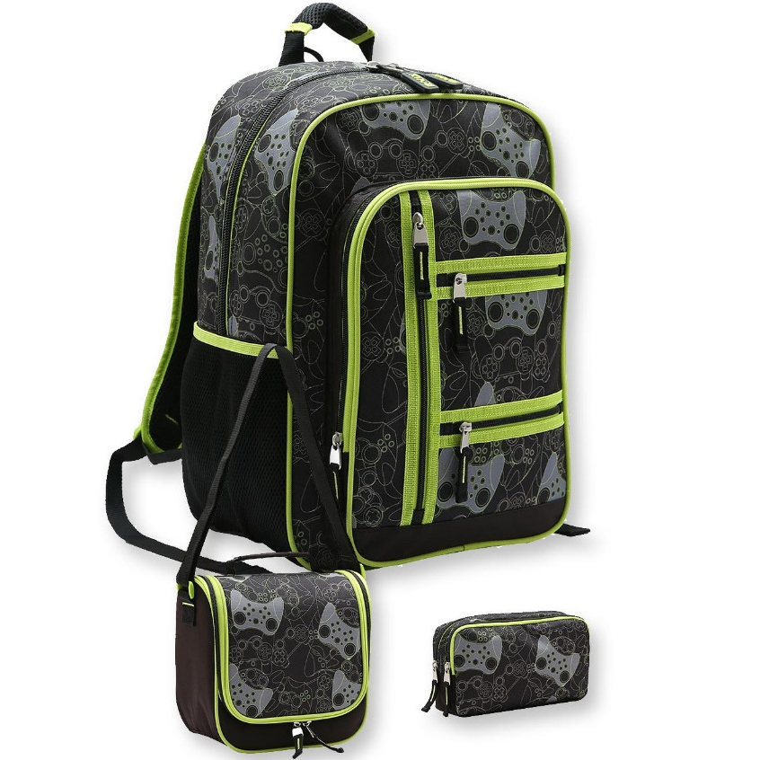 Kit Escolar Infantil Completo 3 Peças Mochila + Lancheira + Estojo Várias Estampas e Modelos Marca Rvix by Chenson em Oferta na Shopee