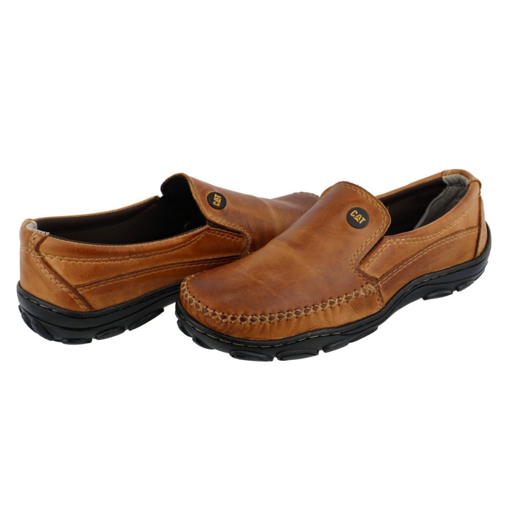 Mocassim Masculino em Couro Legítimo com Solado Antiderrapante em Oferta na Shopee