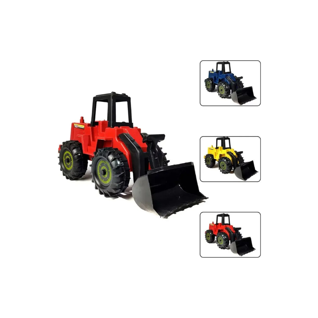 Trator Pá Carregadeira Brinquedo Infantil P.a Brinquedos