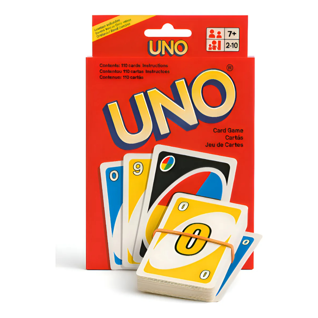 Jogo De Cartas Uno de papel Versão Verão 108 Cartas