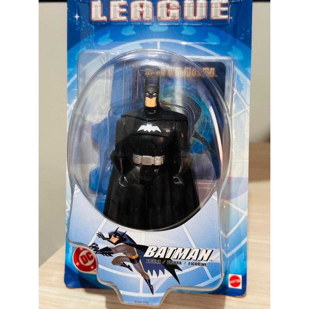 Boneco Batman Uniforme Preto Liga da Justiça Sem Limites Original Mattel Novo Lacrado