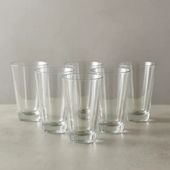 Copos Konich de Vidro, Jogo de Copos Para Chopp e Cerveja 6 Peças 300Ml - Ruvolo