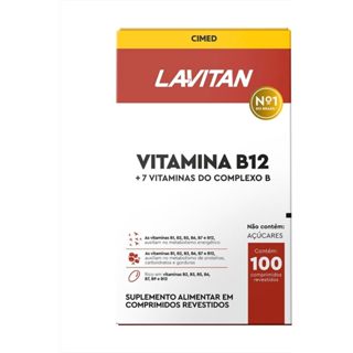 Lavitan Vitamina B12 C/100 Comprimidos em Oferta na Shopee