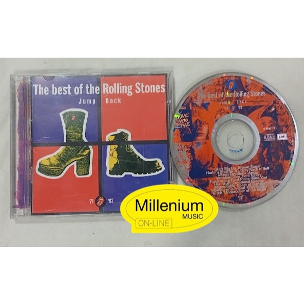 CD The Rolling Stones  Jump Back  The Best Of The Rolling Stones '71 - '93 Original Gravadora Colecionador Ótimo Estado