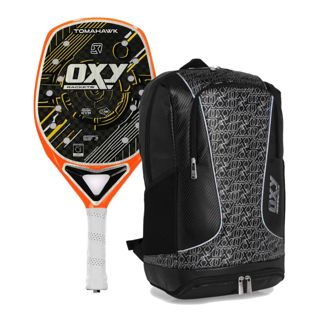 Raquete de Beach Tennis Oxy TOMAHAWK + Mochila Grátis