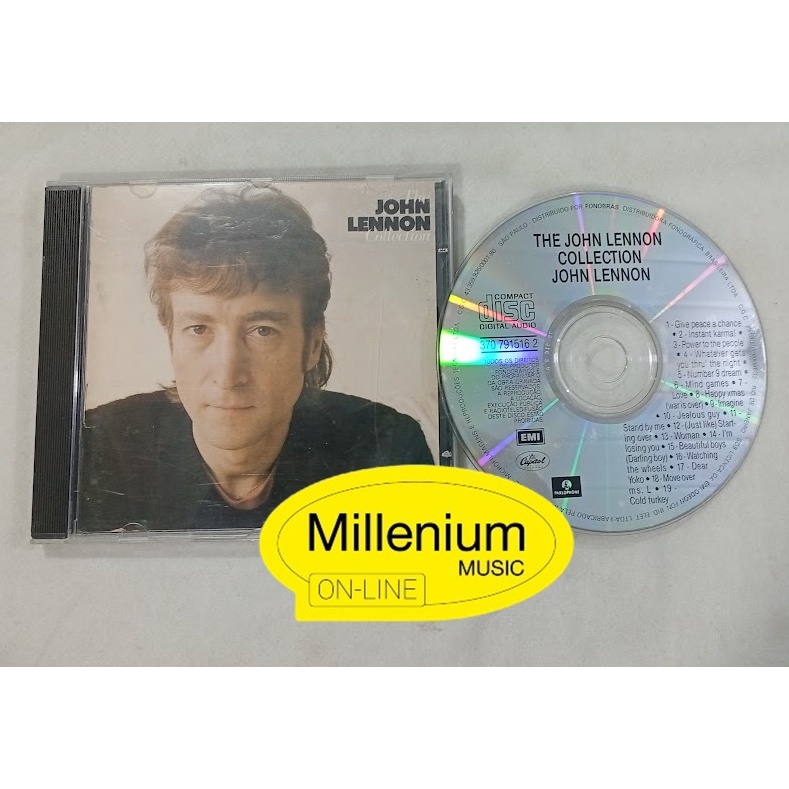 CD John Lennon  The John Lennon Collection 1989 Original Gravadora Colecionador Ótimo Estado