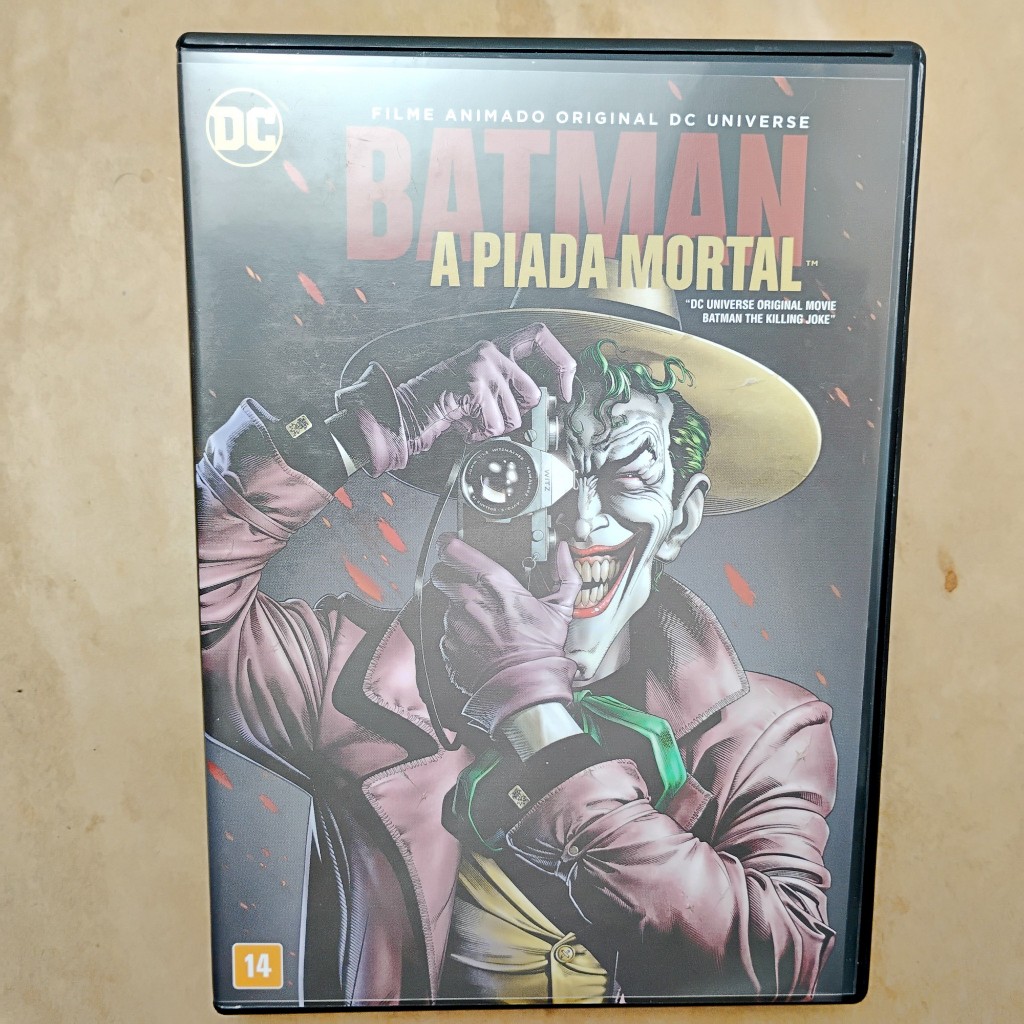 DVD - Batman - A Piada Mortal (Batman: The Killing Joke)
