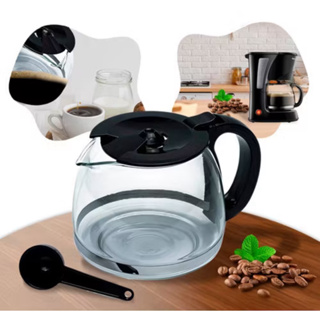 Jarra para Cafeteira Mondial Pratic 20 Cor Preta ,Vidro reforçado em Oferta na Shopee