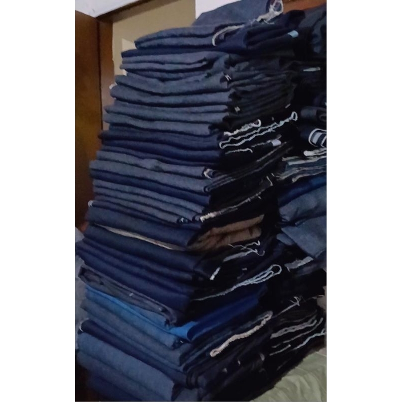 Retalhos de Jeans 3kg por R$44,99  para base tapete Sem Elastano,Tecido de Excelente Qualidade e custo benefício
