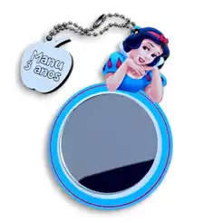Chaveiro Branca de Neve Espelho Com Pingente Personalizado Lembrancinha