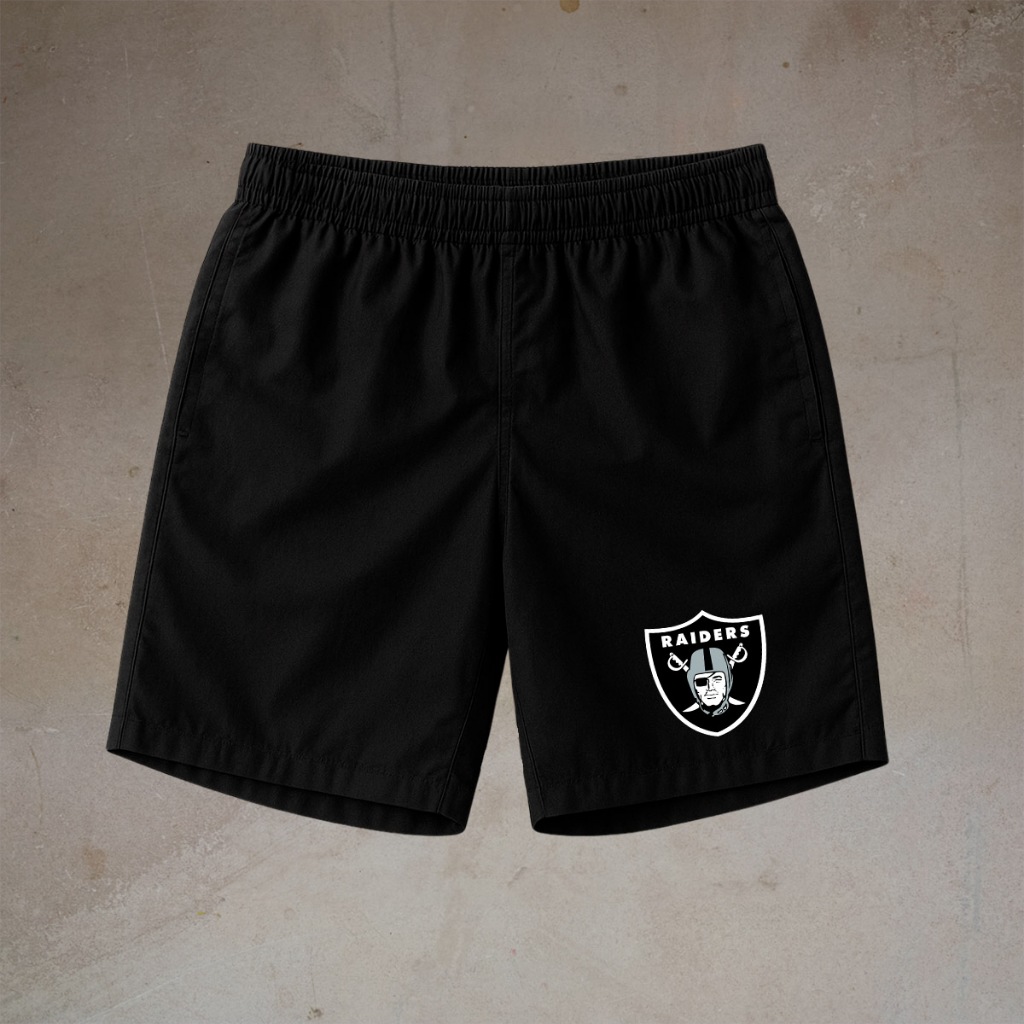 Bermuda Masculina Esportiva (Adulto) Las Vegas Raiders Futebol Americano
