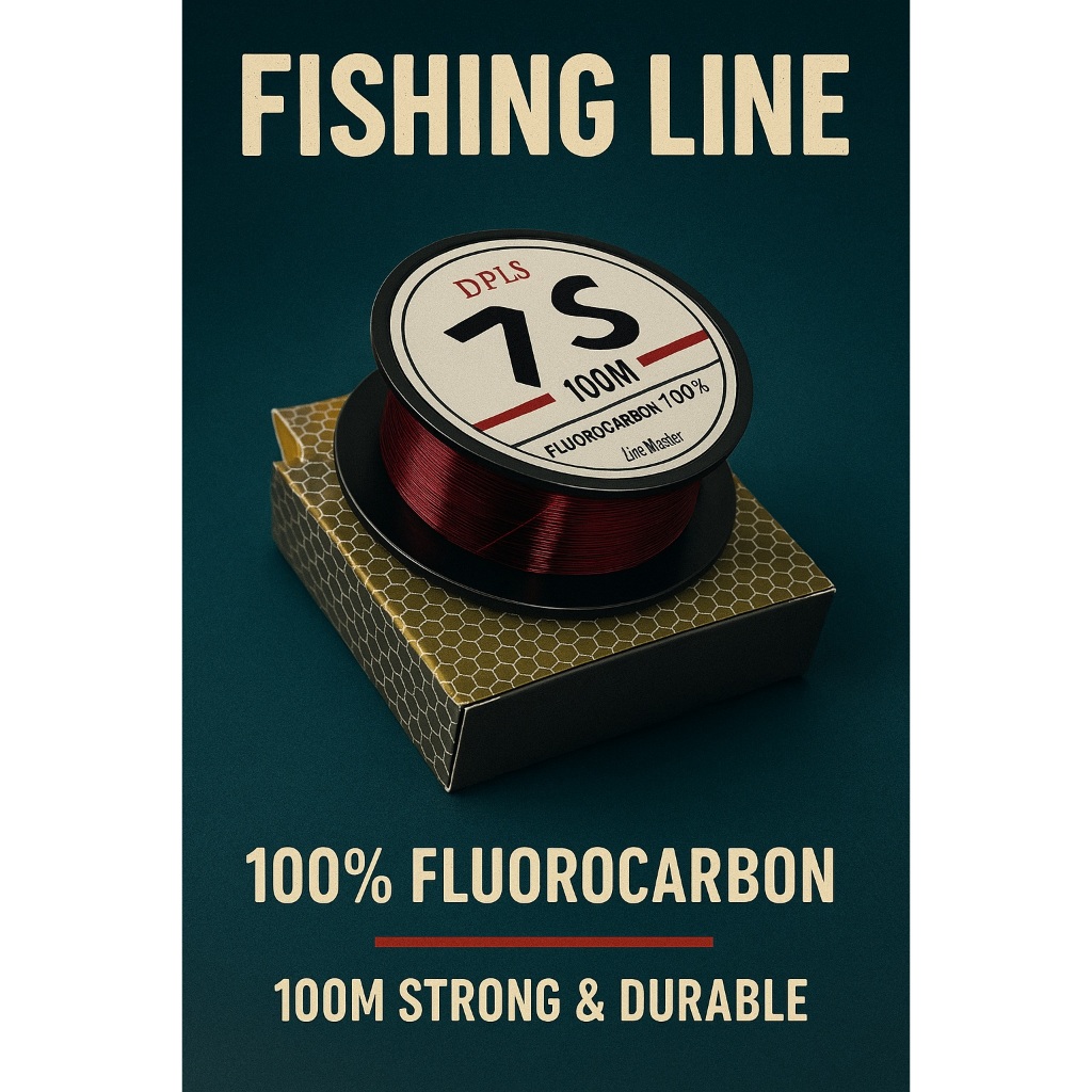 LINHA DE PESCA INVISÍVEL 3D – 100M 3.0 | Fluorcarbono Camuflado Monofilamento Nylon Premium | Super Resistente Pesca Pro