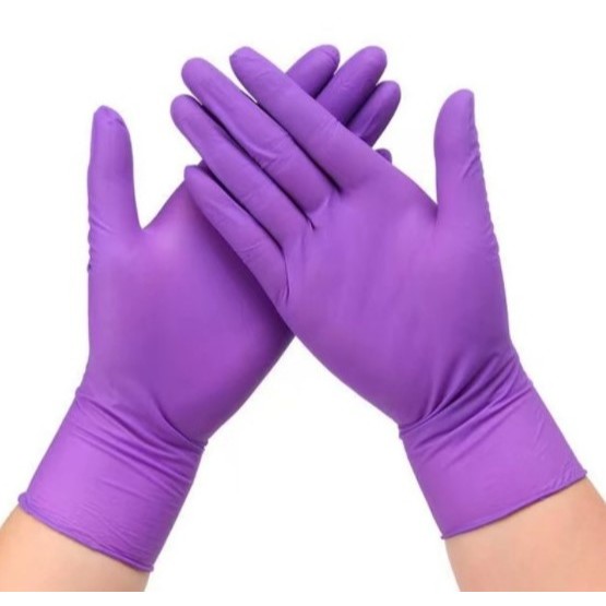 UNIGLOVES - KIT Com 10, 20 e 30 unidades - Luvas Procedimento Látex Roxa - Baixo Teor de Pó - Anvisa em Oferta na Shopee